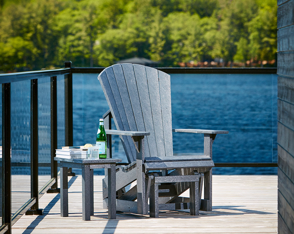 CR Plastic G01 Single Glider Patio