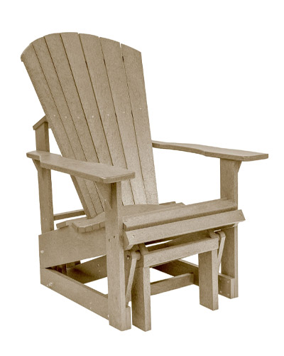 CR Plastic G01 Single Glider Patio