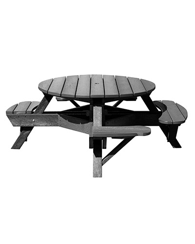 CR Plastic T50WC Picnic Table Patio