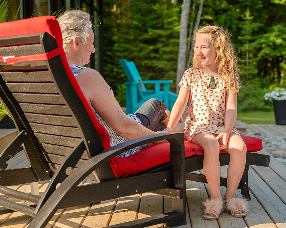 CR Plastic Products Chaise Lounge Patio