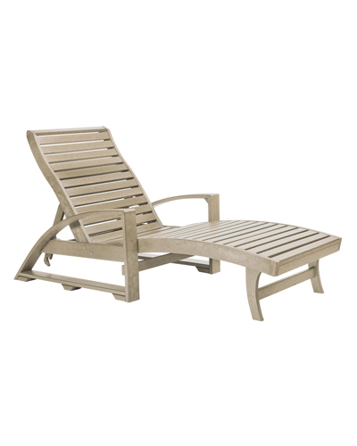 CR Plastic Products Chaise Lounge Patio
