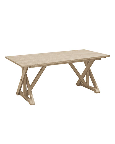 CR Plastic T203 Wide Dining Table