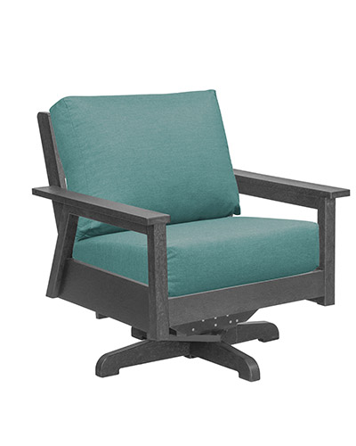 CR Plastic DSF284 DSF284 Swivel Armchair