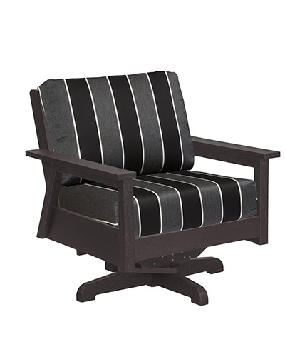 CR Plastic DSF284 DSF284 Swivel Armchair
