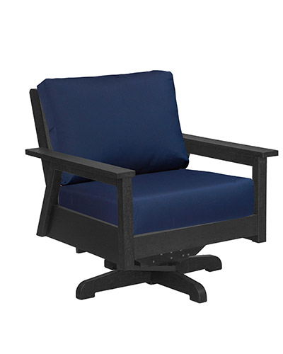 CR Plastic DSF284 DSF284 Swivel Armchair